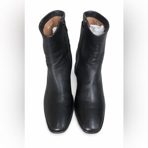 Robert Clergerie Black Leather Booties - Sz 38.5